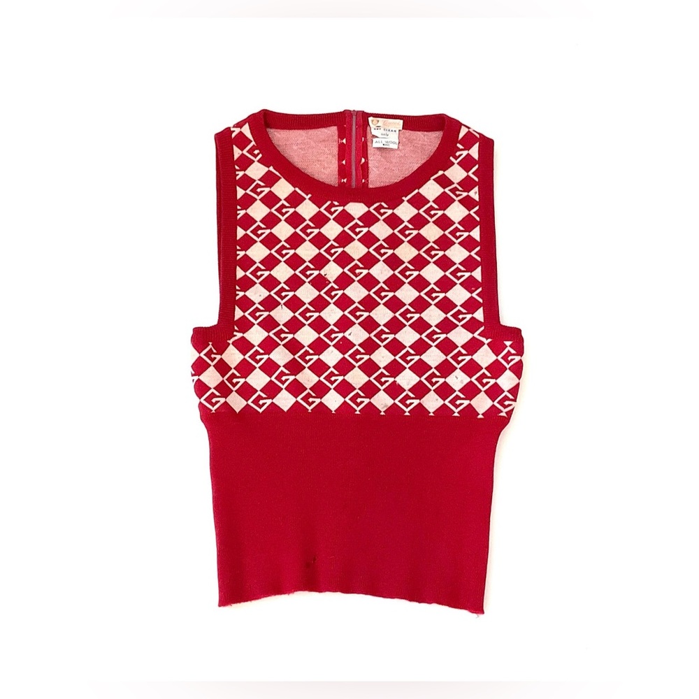 ⭐️ARCHIVE⭐️ Vintage 1950’s Gucci Sweater Vest